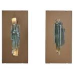 Raak design wandlamp C1541 vintage jaren 60, Ophalen of Verzenden, Gebruikt, Glas, Design