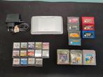 Nintendo DS Original / Phat met 24 games, Spelcomputers en Games, Spelcomputers | Nintendo Game Boy, Ophalen of Verzenden, Gebruikt
