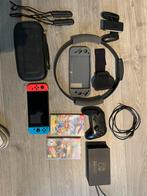 Nintendo Switch, en accessoires., Spelcomputers en Games, Ophalen of Verzenden, Gebruikt, Met games, Switch Original