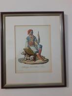 Ingelijste vintage prenten - Diverse onderwerpen, Antiek en Kunst, Ophalen of Verzenden