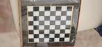 schaakbord   marmer 25x25, Hobby en Vrije tijd, Gezelschapsspellen | Bordspellen, Ophalen, Nieuw