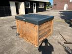 Hottub met losstaande houtkachel voor verwarmi, Tuin en Terras, Bubbelbaden en Hottubs, Ophalen, Gebruikt
