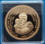 Penning Koningin Wilhelmina Geboorte van Prinses Juliana, Postzegels en Munten, Penningen en Medailles, Verzenden, Brons, Nederland