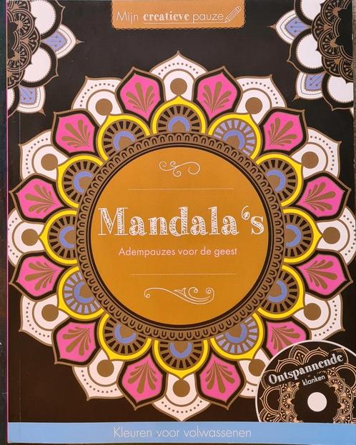Mandala Kleurboek Incl CD - Nieuw, Boeken, Hobby en Vrije tijd, Nieuw, Tekenen en Schilderen, Ophalen of Verzenden