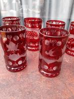 Te koop Antieke Boheemse drinkglazen, Ophalen