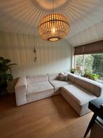 Bank Nous van Wehkamp - Beige/Grijs, Ophalen, 250 tot 300 cm, Gebruikt, 100 tot 125 cm