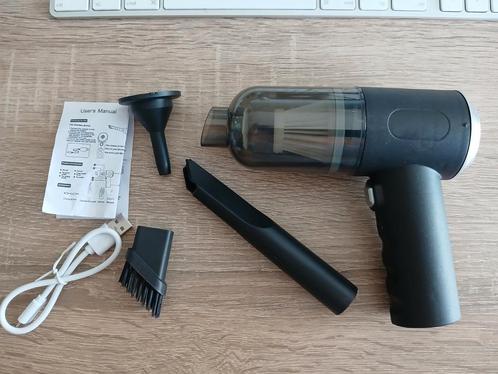 Mini stofzuiger, zuigen en blazen. Incl. hulpstukken., Auto diversen, Auto-accessoires, Zo goed als nieuw, Ophalen of Verzenden