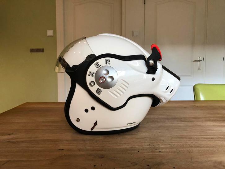 Roof Boxer - S, Motoren, Kleding | Motorhelmen, Systeemhelm, M, Overige merken, Tweedehands, Ophalen of Verzenden