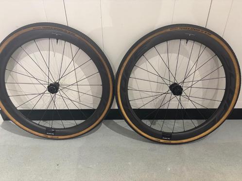 Z.g.a.n. Scope R4A wielset DB Centerlock Shimano MS body, Fietsen en Brommers, Fietsonderdelen, Zo goed als nieuw, Algemeen, Wiel