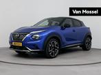 Nissan Juke 1.6 Hybrid N-Design | Apple Carplay & Android Au, Auto's, Nissan, 12 maanden, Stof, Blauw, Origineel Nederlands