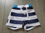 HEMA blauw wit gestreepte zwembroek maat 62/68 ~ MS3129, Kinderen en Baby's, Babykleding | Maat 62, Broekje, Ophalen of Verzenden