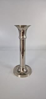 Vintage - Robuuste Kandelaar, Gebruikt, Ophalen of Verzenden, Zilver, Kandelaar