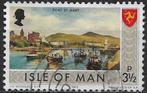 Eiland Man 1973 mi.18 VUURTOREN, Verzenden, Gestempeld, Plaats of Gebouw
