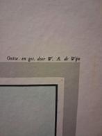 Schoolplaat Amsterdam 1, Antiek en Kunst, Antiek | Schoolplaten, Ophalen of Verzenden, Stad- en Dorpsgezichten