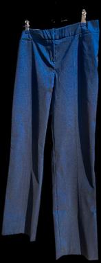 Prachtige broek - blauw glimmend uit de UK (maat 40), Maat 38/40 (M), Nieuw, Lang, Verzenden