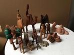 Grote Collectie Kamelen – Hout, Keramiek & Folk Art, Antiek en Kunst, Antiek | Keramiek en Aardewerk, Ophalen of Verzenden