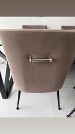 4 Richmond Eetstoelen Tape Bruin, Huis en Inrichting, Stoelen, Ophalen, Gebruikt, Bruin, Vier