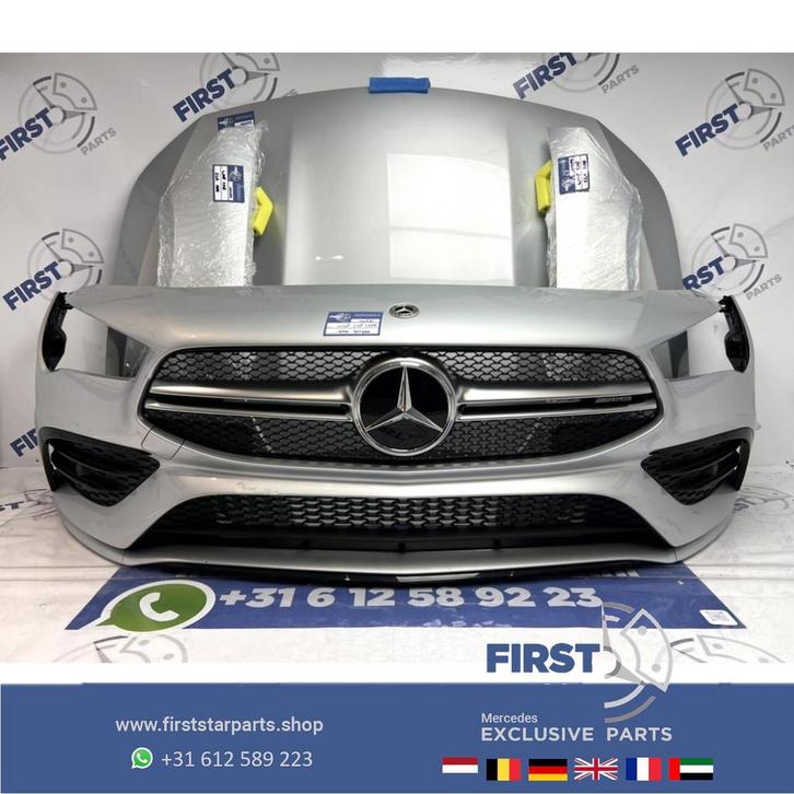 W118 CLA AMG VOORKOP onderdelen CLA35 Origineel Mercedes zil, Auto-onderdelen, Carrosserie en Plaatwerk, Bumper, Mercedes-Benz