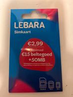 Lebara makkelijk Simkaart - 06 45 88 82 84, Ophalen of Verzenden, Nieuw, Overige providers, Simkaart