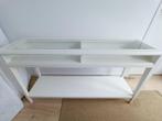 CONSOLETAFEL, Ophalen, 100 tot 150 cm, Glas, Zo goed als nieuw