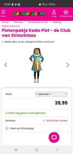 !NIEUW! Pietenpakje kado piet 140, Ophalen, Nieuw