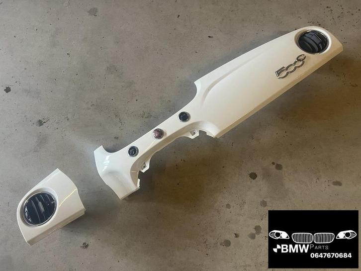 Interieurlijsten set wit Fiat 500 C, Auto-onderdelen, Interieur en Bekleding, Fiat, Gebruikt, Ophalen of Verzenden