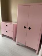 IKEA BUSUNGE kast en ladekast meisje roze, Ophalen, Gebruikt, 105 cm of meer, 75 tot 100 cm