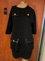 ELISABETTA FRANCHI jurk mooie knopen XS ZGAN mist 1 knoopje, G, Elisabetta Franchi, Zwart, G