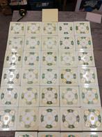 76x92cm art nouveau / jugendstil wandtegels (30+4), Antiek en Kunst, Ophalen