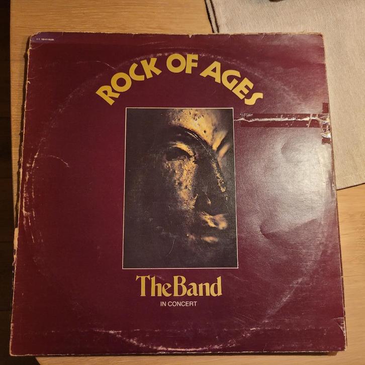 lp,The Band – Rock Of Ages: The Band In Concert, Cd's en Dvd's, Vinyl | Rock, Gebruikt, Poprock, 12 inch, Ophalen of Verzenden