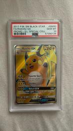 Raichu GX PSA 10, Ophalen of Verzenden, Zo goed als nieuw, Losse kaart, Foil