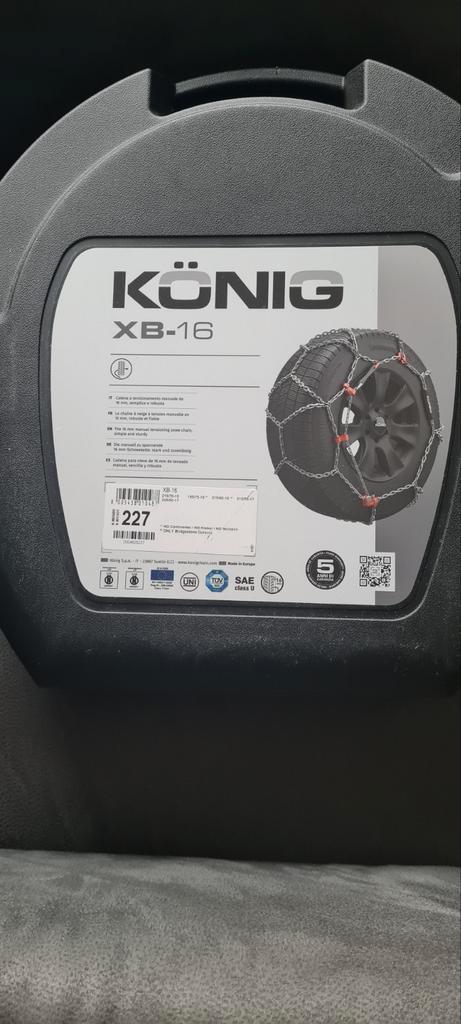 Te koop sneeuwkettingen voor suv , camper, merk konig, Tickets en Kaartjes, Kortingen en Cadeaubonnen, Eén persoon, Overige typen