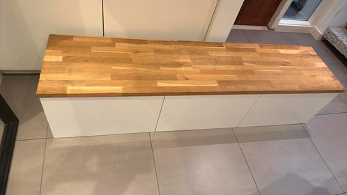 Ikea tv meubel hoogglans wit 180 cm, Huis en Inrichting, Kasten | Televisiemeubels, Gebruikt, Minder dan 100 cm, 150 tot 200 cm