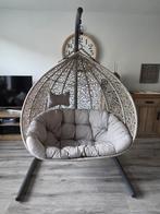 Hangstoel egg / ei 2-persoons, Ophalen, Zo goed als nieuw