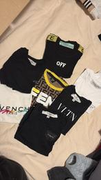 Shirtjes kinderen fendi valentino givenchy off white, Kleding | Heren, T-shirts, Ophalen of Verzenden, Zo goed als nieuw, Overige maten