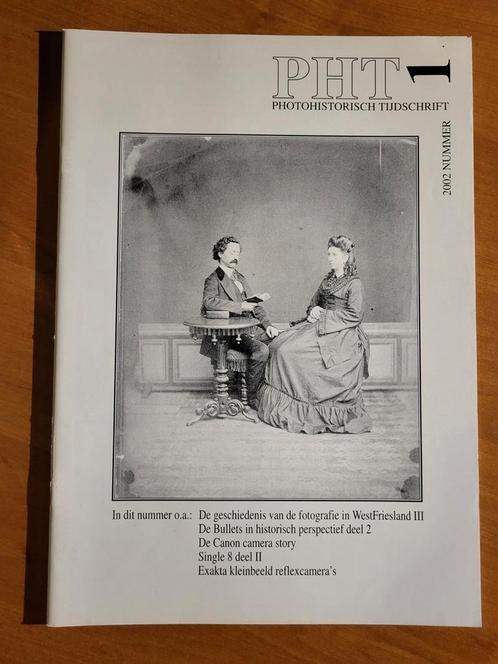 PHT - Photohistorisch Tijdschrift - Jaargang 2002 1, 2, 3/4, Boeken, Kunst en Cultuur | Fotografie en Design, Gelezen, Fotografen