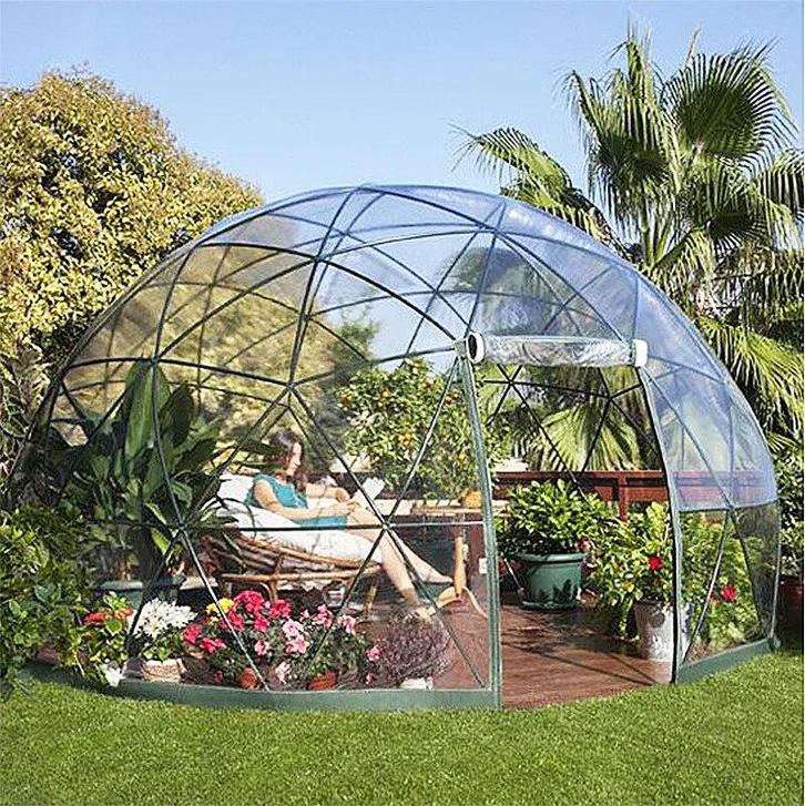 Tuin Iglo - 3,6m Diameter - Tuinbubbel Tent - Transparant, Tuin en Terras, Partytenten