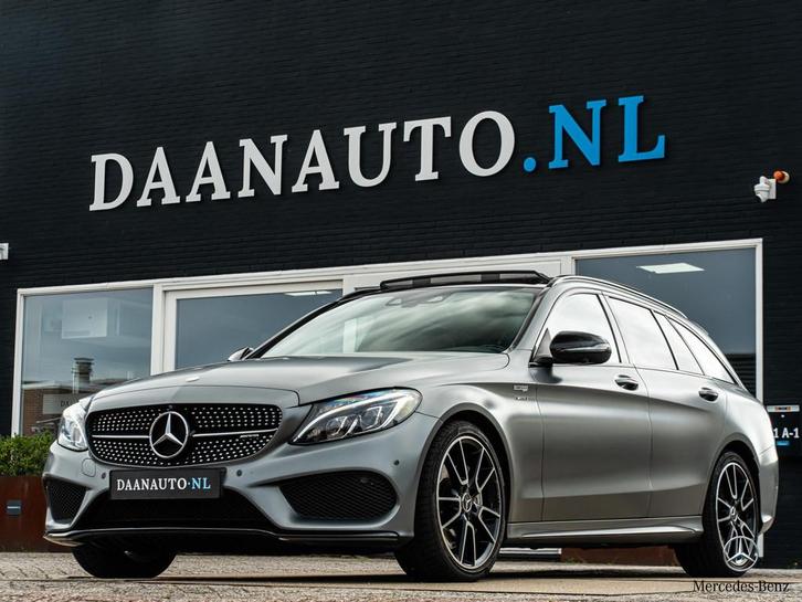 Mercedes-Benz C43 Estate AMG 4MATIC Magno PerfSeats Pano Key, Auto's, Mercedes-Benz, Bedrijf, Te koop, C-Klasse, 360° camera, 4x4