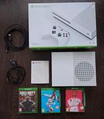 XBox One S 1TB inclusief 3 spellen, Spelcomputers en Games, Spelcomputers | Xbox One, Ophalen, Met games, Xbox One S, Zo goed als nieuw