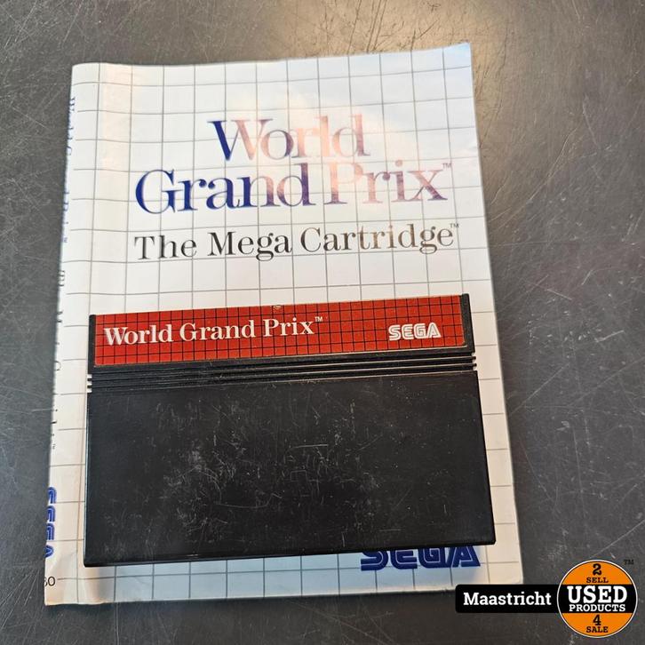 Sega Game | World Grand Prix The Mega Cartridge, Spelcomputers en Games, Games | Sega, Zo goed als nieuw