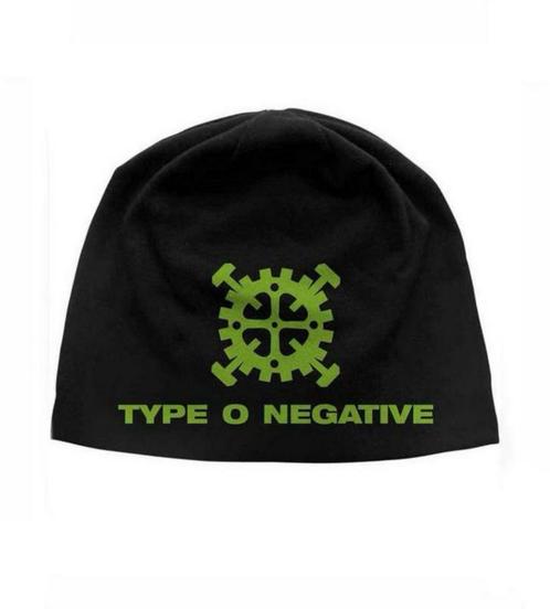 Type O negative, muts, Gear Logo JD Print, rock, metal,, Verzamelen, Muziek, Artiesten en Beroemdheden, Nieuw, Kleding, Ophalen of Verzenden