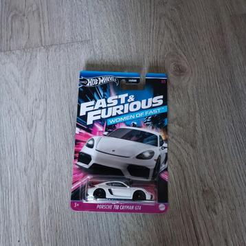 Hot Wheels Fast & Furious Women of Fast Porsche 718 Cayman G