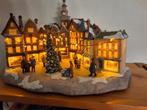Kerstdorp Typisch Hollands, marktplein, kersthuisje, Ophalen of Verzenden, Zo goed als nieuw