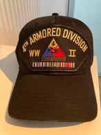Officiële US Army 4th Armored Division Cap, Amerika, Overige typen, Ophalen of Verzenden, Landmacht