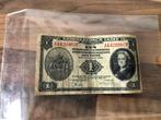 EEN nederlandsch indische gouvernements gulden 2 maart 1943, Ophalen of Verzenden, 1 gulden, Los biljet