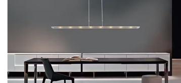 Hanglamp Steinhauer staal /glas - led - silver zwart beschikbaar voor biedingen