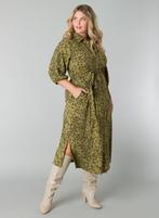 8009 YESTA jurk Nicole - maat 48, Verzenden, Jurk, Groen, Nieuw