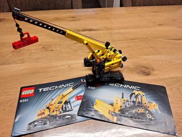 LEGO Technic Hijskraan 9391 beschikbaar voor biedingen