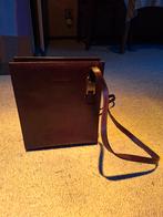 Nieuwe Claudio Ferrici Bruine leren schoudertas, Sieraden, Tassen en Uiterlijk, Tassen | Damestassen, Ophalen of Verzenden, Nieuw