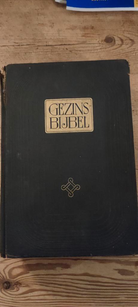 Oude Gezinsbijbel - Bavinck & De Groot, Antiek en Kunst, Antiek | Boeken en Bijbels, Ophalen of Verzenden